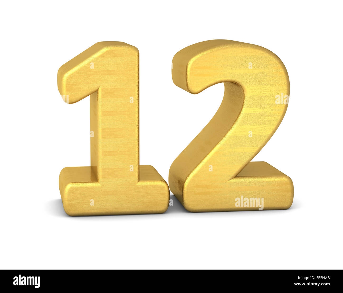 12 Twelve Number 12 Number Twelve Cut Out Stock Images Pictures Alamy