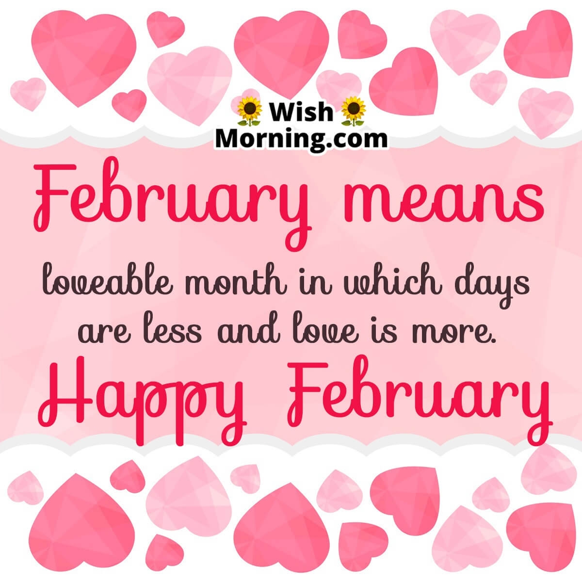 February Month Wishes And Quotes Wish Morning