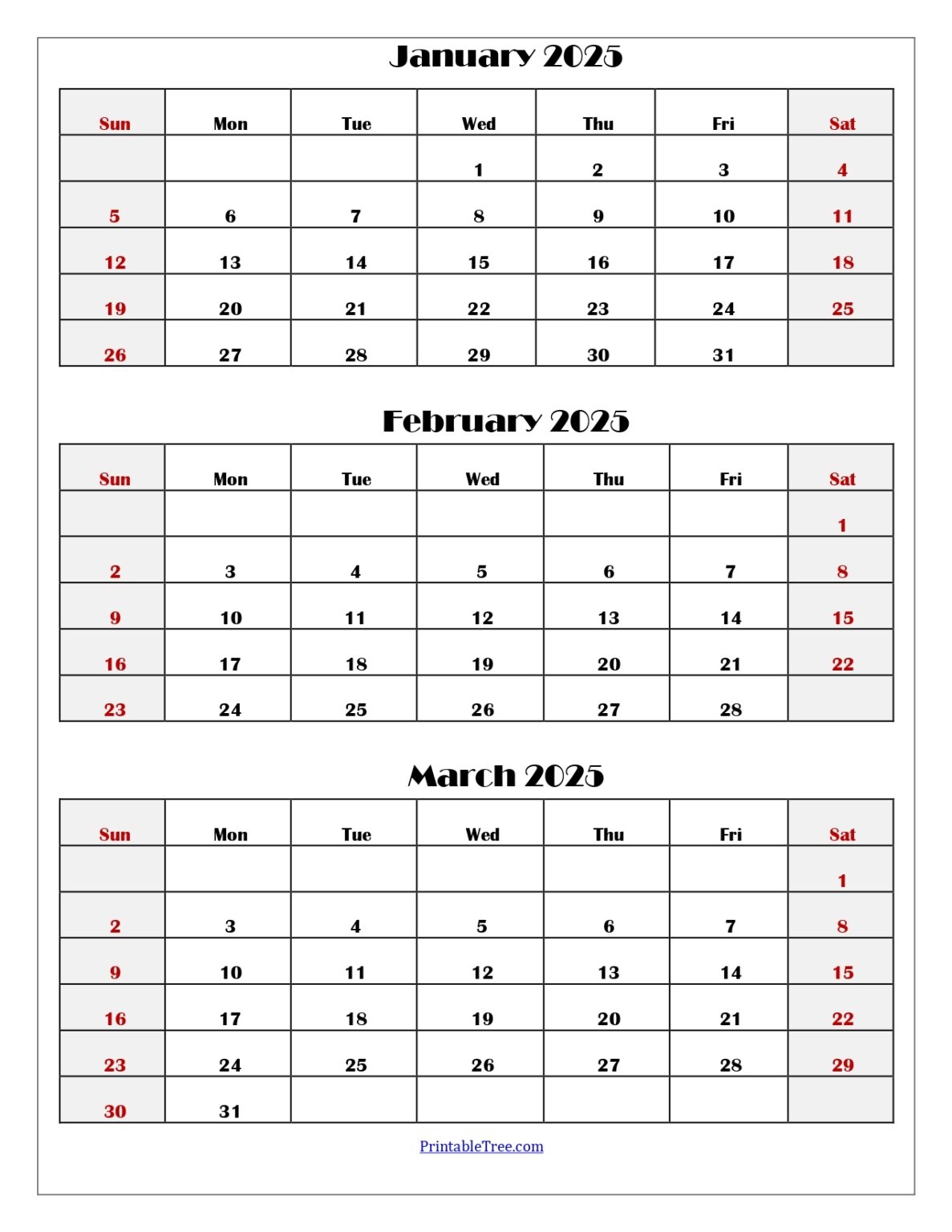 March And April 2026 Calendar Printable PDF 2 Month Calendar Template