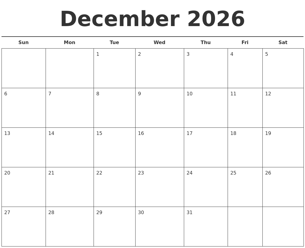 November 2026 Calendar Printable