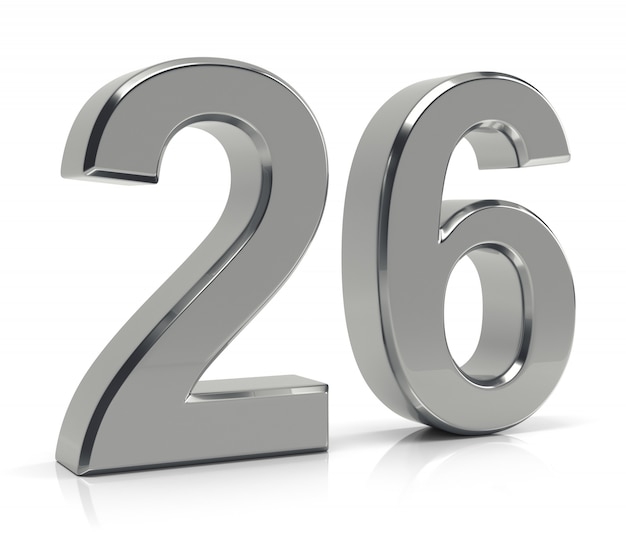 Premium Photo Number 26 Premium Photo Number 26